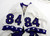 2000s Texas Christian TCU Horned Frogs #84 Game Used White Jersey XL DP35993