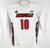 Womens Uni of Louisville Cardinals #10 Game Used LS White Jersey Lacrosse M 601
