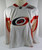 Carolina Hurricanes # Game Used White Practice Jersey 58 DP34789