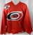 Carolina Hurricanes #12 Game Used Red Practice Jersey 58 DP24940