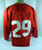 Carolina Hurricanes #29 Game Used Red Practice Jersey DP34800