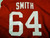 Florida Panthers Smith #64 Game Issued Red Practice Jersey DP07622