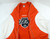 Ontario Reign Game Used Orange Practice Jersey 58 DP33551