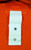Ontario Reign Game Used Orange Practice Jersey 58 DP33551