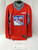 New York Rangers Game Used Red Practice Jersey Reebok NHL 58 DP29937
