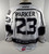 Manchester Monarchs Howell #14 Game Issued White Jersey
