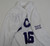 Texas Christian TCU Horn Frogs #16 White Nike Womens Soccer Game Used Jersey 19