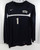 Texas Christian Uni TCU Horn Frogs #1 Black/Gray Nike Soccer Game Used Jersey 36