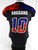 2017 Iowa Barnstormers Matt Goggans #10 Game Used Black Jersey S 048
