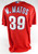 Philadelphia Phillies Malvin Matos #39 Game Used Red Jersey Extended ST XL 446