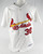 2005 St. Louis Cardinals Marty Mason #38 Game Used White Jersey 46 452