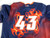 2023 Binghamton Rumble Ponies #43 Game Issued Blue Jersey Defenders Diamond 52 5