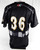 2022 Visalia Rawhide #36 Game Used Black Jersey Police Officer 48 015