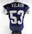 2024 Dallas Cowboys Luiji Vilain #53 Game Used Navy Practice Jersey  50  DP88747