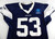 2024 Dallas Cowboys Luiji Vilain #53 Game Used Navy Practice Jersey  50  DP88747