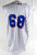 2024 Syracuse Mets #68 Game Used White Jersey Salt City 48 703