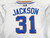 2023-24 Durham Bulls Alex Jackson #31 Game Used White Jersey 48 530