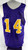 1990s Utah Jazz #14 Game Issued Purple Practice Jersey XL 407