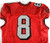 1998-09 Grand Rapids Rampage #8 Game Used Red Jersey 46 266