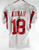 Orlando Predators Alexander Abnar #18 Game Used White Jersey XL 255