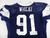 2024 Dallas Cowboys Tyrus Wheat #91 Game Used Blue Practice Jersey 52 729