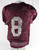 2000s Virginia Tech Hokies #8 Game Used Maroon Practice Jersey Football XL 967