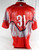 2024 Hickory Crawdads Drew Sannes #31 Game Used Red Jersey Country Western 50 0