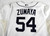 2007 Detroit Tigers Joel Zumaya #54 Game Used White Jersey 50 615