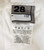 2014 Miami Hurricanes #110 Game Used White Pants 28 DP26511