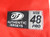 2024 Hickory Crawdads Joseph Montalvo #14 Game Used Red Jersey 80s Night 48 132