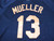 2007 Baltimore Orioles Scott Mueller #13 Game Used Black Jersey Ex ST GCL XL 602