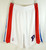 Detroit Pistons Game Issued White Shorts L DP30708