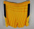 2017-18 Indiana Pacers Game Issued Yellow Game Shorts STMT Ed Nike Pro Cut 46