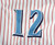 2024 Clearwater Threshers #12 Game Used White Jersey Marvel Defenders 48 563