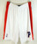 2010-11 Detroit Pistons Game Issued White Shorts L DP30712