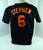 Baltimore Orioles Stephen #6 Game Used Black Jersey Ext ST GCL 036