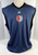 2008-09 Charlotte Bobcats Jason Richardson #23 Game Used Navy Tank Shirt 5 A P 1