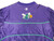 2000-01 Charlotte Hornets Jamal Mashburn #24 Game Used Purple Warm Up Shirt 282