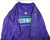 2000-01 Charlotte Hornets Game Issued Purple Warm Up Shirt 3XL DP08305