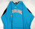 2005-06 New Orleans OKC Hornets #14 Game Used Teal S Shirt OKC P XL 2