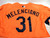 2007-08 Baltimore Orioles Jaynnertt Melenciano #31 Game Used Orange Jersey BP ST