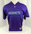 Late 90s New Orleans Hornets Game Issued Purple Warm Up Shirt DP08917