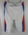 2020-21 Florida Gators #84 Game Used White Pants 1960s Throwback HC 34 DP53303