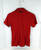 2015-16 Detroit Pistons Team Issued Red Puremotion Golf Polo Z85752 Y/S 255S