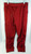 2015-16 Kansas Jayhawks Game Issued Red Tear Away Pants Basketball XL+2 73S