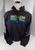 2012-13 New Orleans Team Issued Charcol Grey Travel Hoodie Sweatshirt XLT 77S