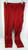 2015-16 Kansas Jayhawks Game Issued Red Tear Away Pants Basketball L+2 75S