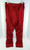 2015-16 Kansas Jayhawks Game Issued Red Tear Away Pants Basketball L+2 75S