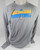 2012-13 New Orleans Hornets TeamIssued Grey Long Sleeve Training Shirt LT 605