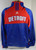 2006-07 Detroit Pistons Game Issued Blue Warm Up Jacket XXL+4 DP30068